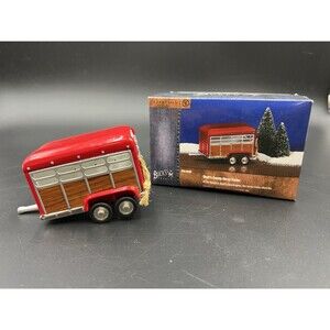 Dept 56 Buck’s County “Buck’s County Horse Trailer” w/ Box